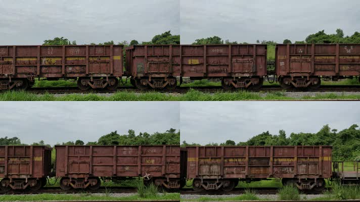 「4k」货运火车视频素材