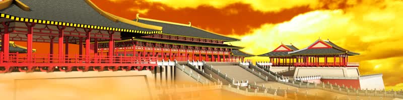 大唐盛世皇宫古韵宫殿宏伟战火