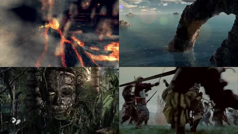 3D地球万物进化沧海桑田历史演变