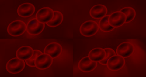 4K血液红细胞特写
