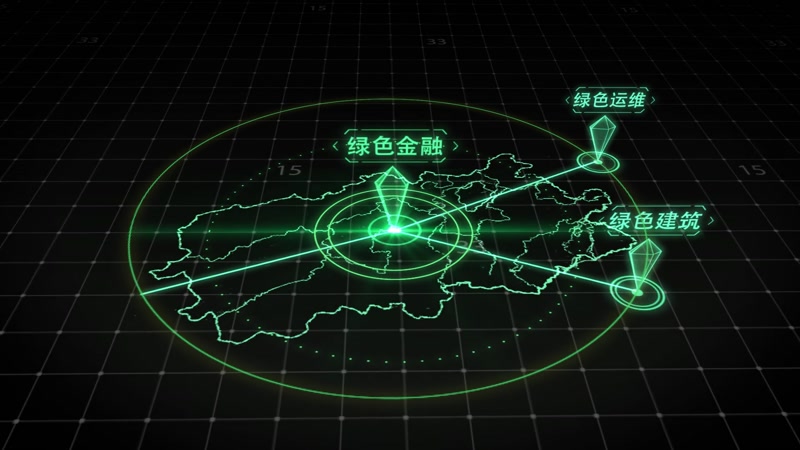 科技连线区位地图定位 