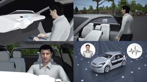 智能汽车动画