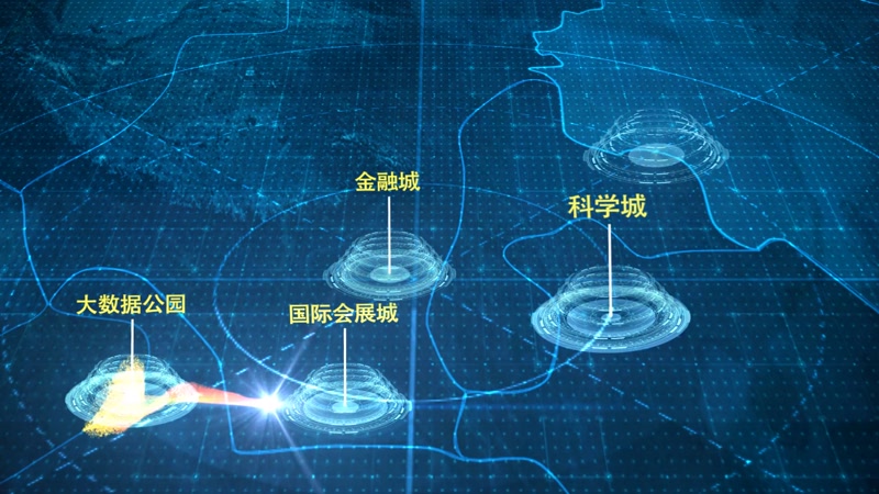 科技地图区位模版 科技地图区位模版