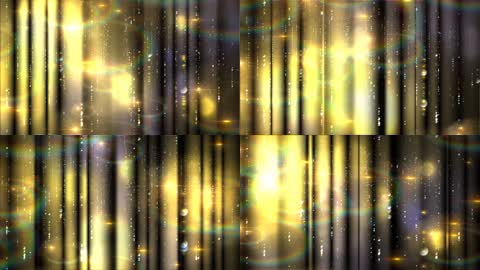 金色粒子光斑闪烁背景