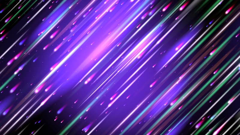 4K粒子雨流星雨背景