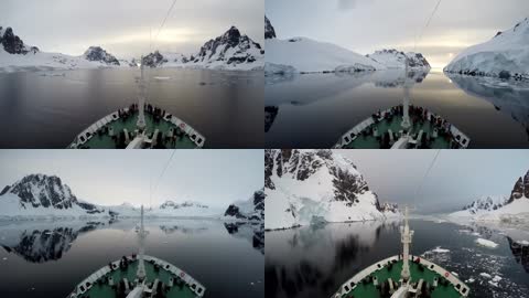 南极旅游第一视角实拍