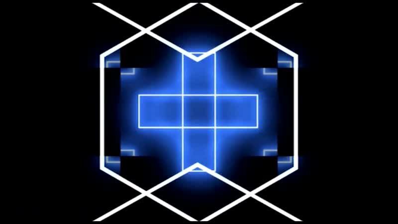 动感几何节奏vj背景