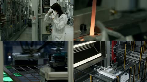 工厂机械自动化生产