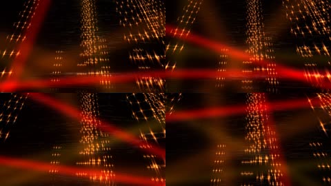 梦想颁奖荣誉金色粒子上升背景