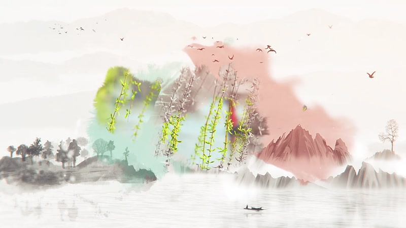 唯美中国风水墨旅游风光文化宣传片  唯美中国风水墨旅游风光文化宣传片