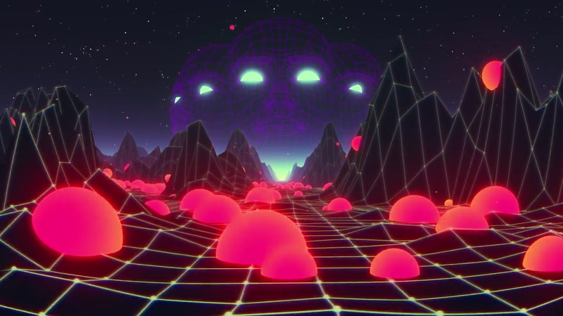 动感节奏3D空间穿梭