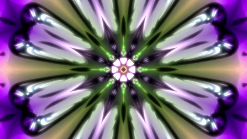 向日葵夜店VJ灯光万花筒