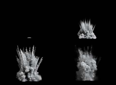 烟雾爆炸特效合成