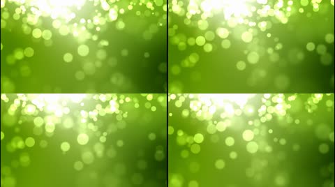 绿色光效粒子