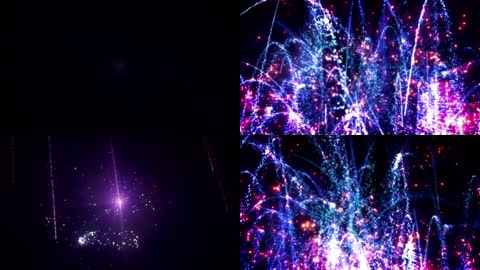 粒子舞蹈粒子云