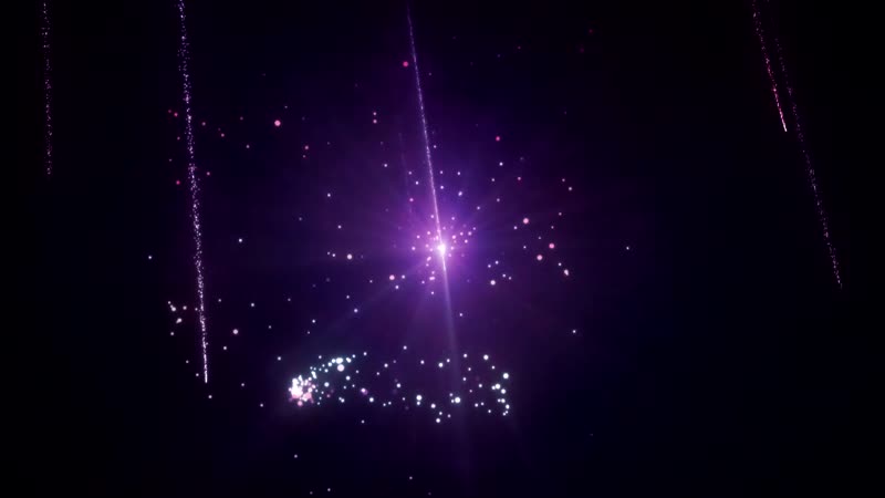 粒子舞蹈粒子云