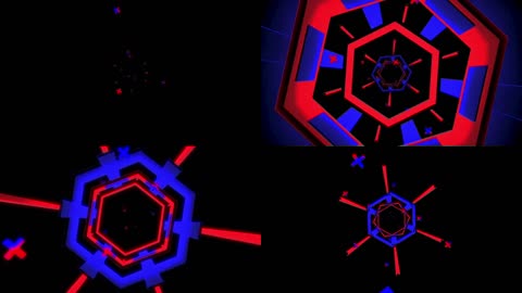 万花筒扩散夜店背景