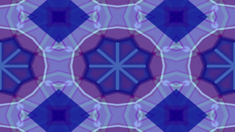 浅蓝万花夜店VJ灯光万花筒