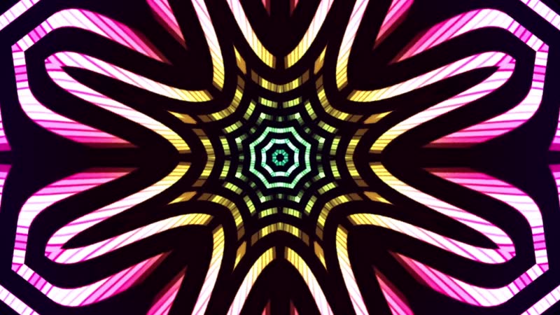 绚丽夜店VJ灯光万花筒