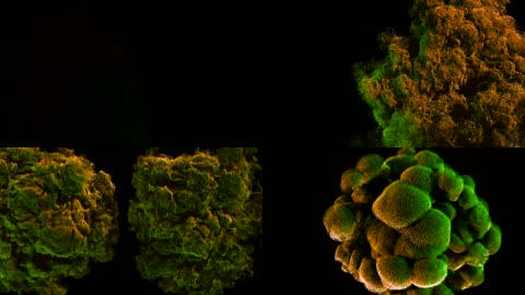 创意色彩烟雾vj