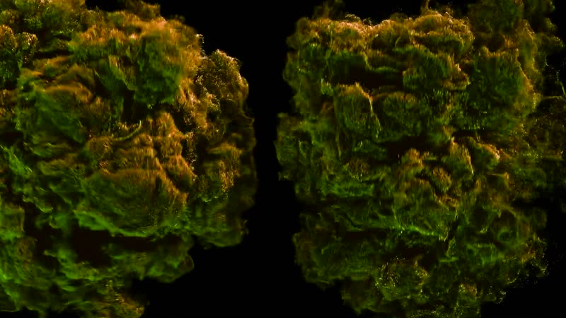 创意色彩烟雾vj