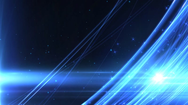 蓝色唯美粒子星光背景