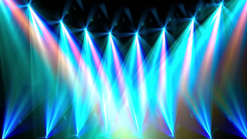 晚会灯光射灯闪烁动态背景