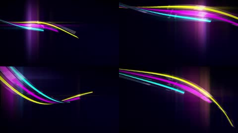 空间粒子线条背景