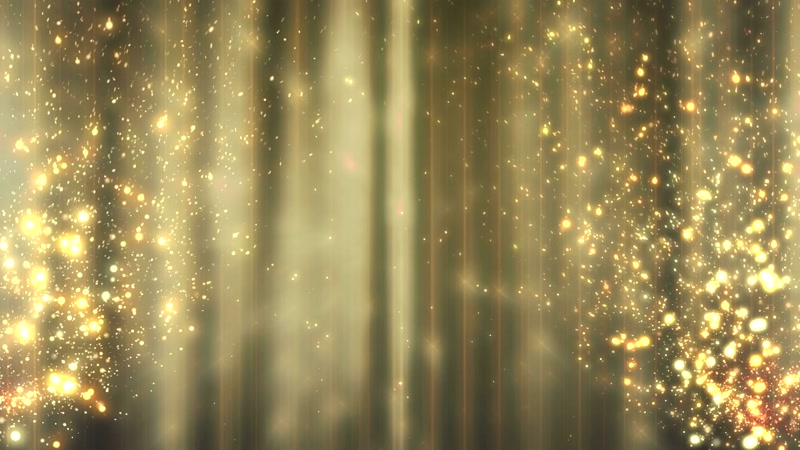 企业公司宣传晚会金色粒子背景