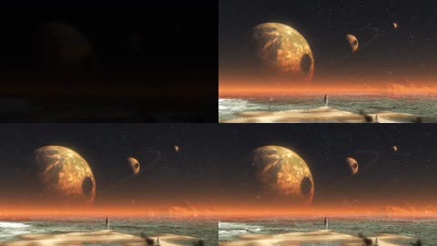 4K外星球科幻动画