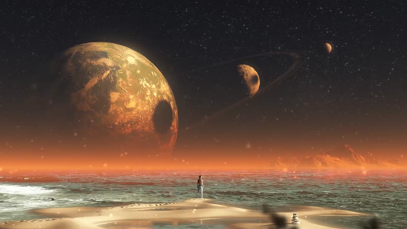 4K外星球科幻动画  4K外星球科幻动画