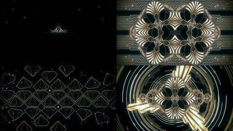 光纤线条舞台背景