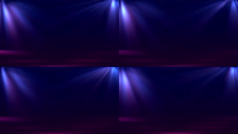 超唯美紫色灯光尘埃粒子舞台背景
