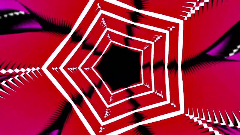 节奏色彩万花筒背景