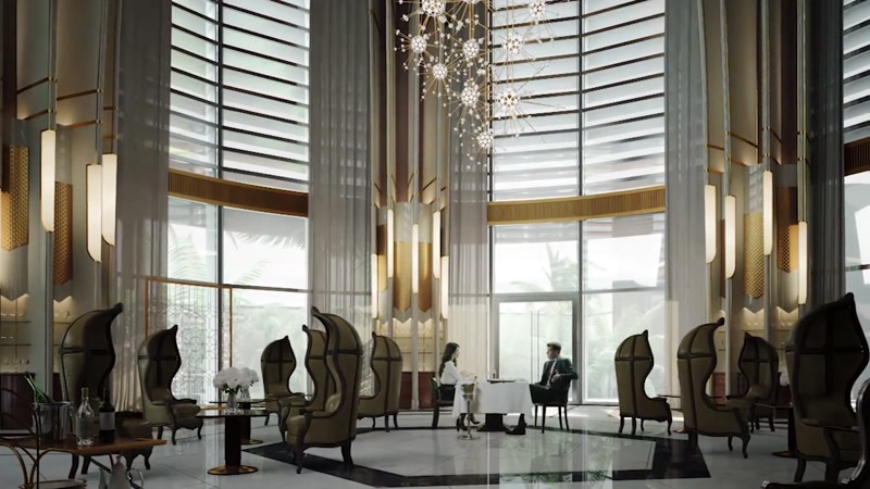 霸道总裁高端商务洽谈