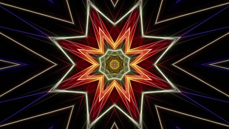 节奏VJ灯光万花筒