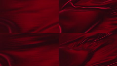 红色绸布飘动背景