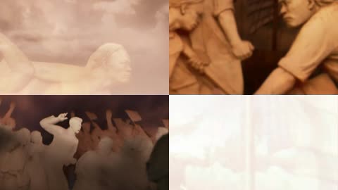 近代历史解放革命抗战国庆背景