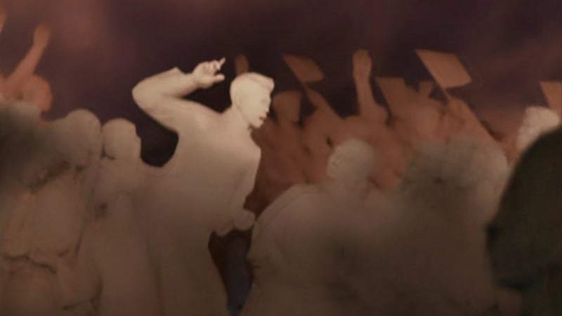 近代历史解放革命抗战国庆背景