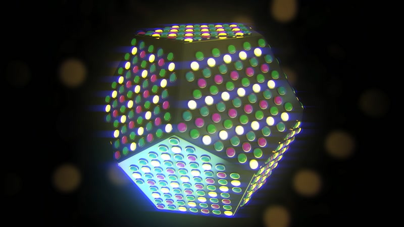 节奏闪光球vj背景循环