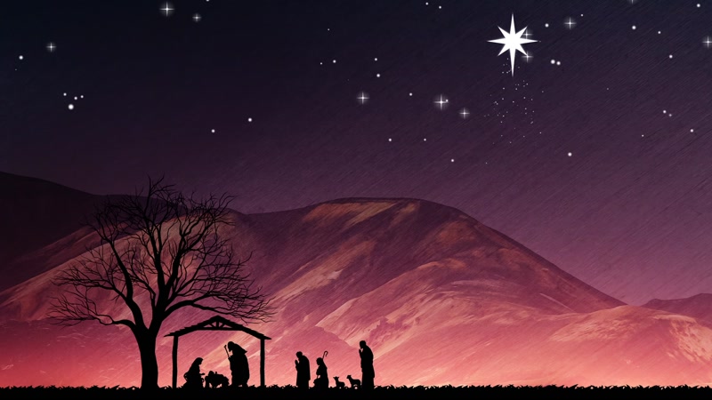 唯美平安夜背景