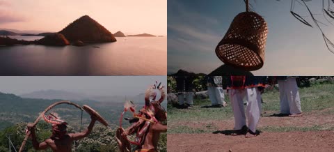 3K航拍印度尼西亚人文旅游风光宣传片