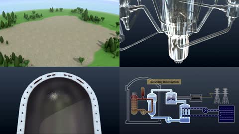 3D压水堆核电站工作原理