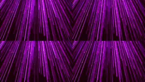 4K唯美紫色粒子线条