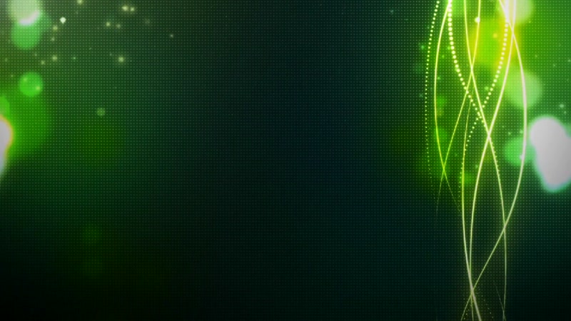 小清新绿色粒子背景