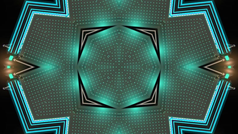 万花筒T台走秀LED大屏幕