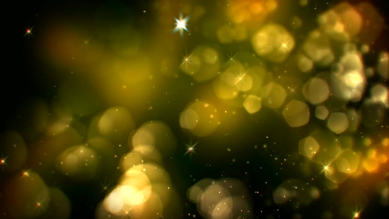 金色粒子光斑颁奖动态背景