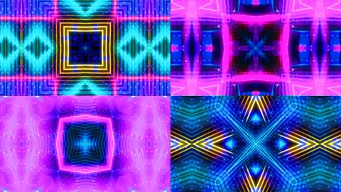 动感炫酷万花筒舞台