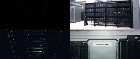 4K大型云端服务器数据中心存储机房
