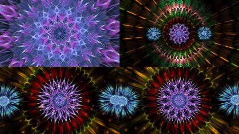 光线万花筒VJ视频